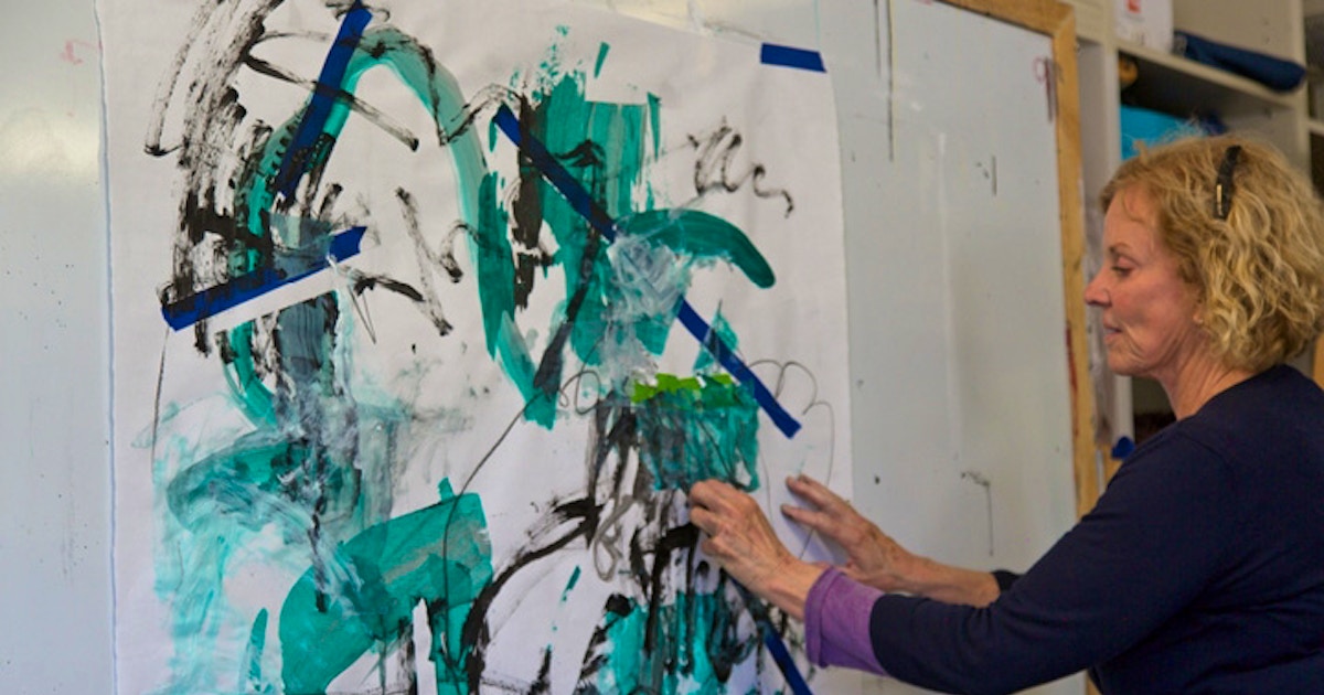 Studio Practice - Abstract Painting Classes San Francisco | CourseHorse